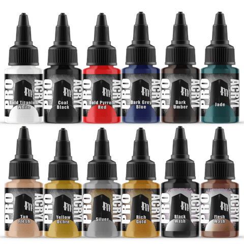 Pro Acryl Starter Paint Set